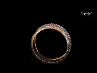 Multi Row Diamond Eternity Men's Band | Earthly Jewels