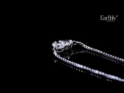 Toi Et Moi Heart and Round Necklace | Earthly Jewels