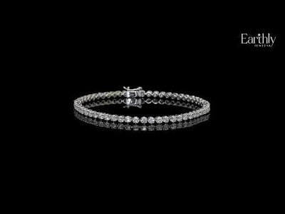 Crown 0.08 Pointer Tennis Bracelet | Earthly Jewels