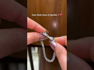 Crown Pointer Tennis Bracelet | Earthly Jewels