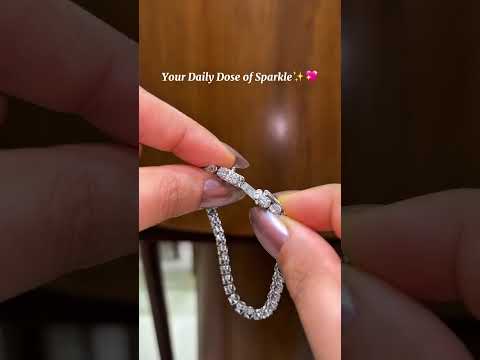 Crown Pointer Tennis Bracelet | Earthly Jewels