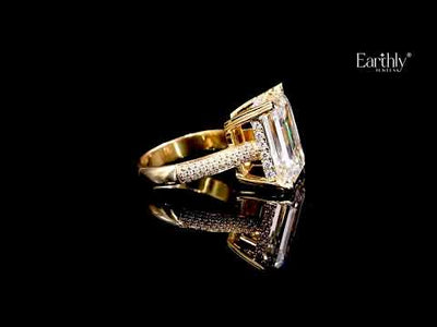 10 Ct Emerald Cut Solitaire Ring