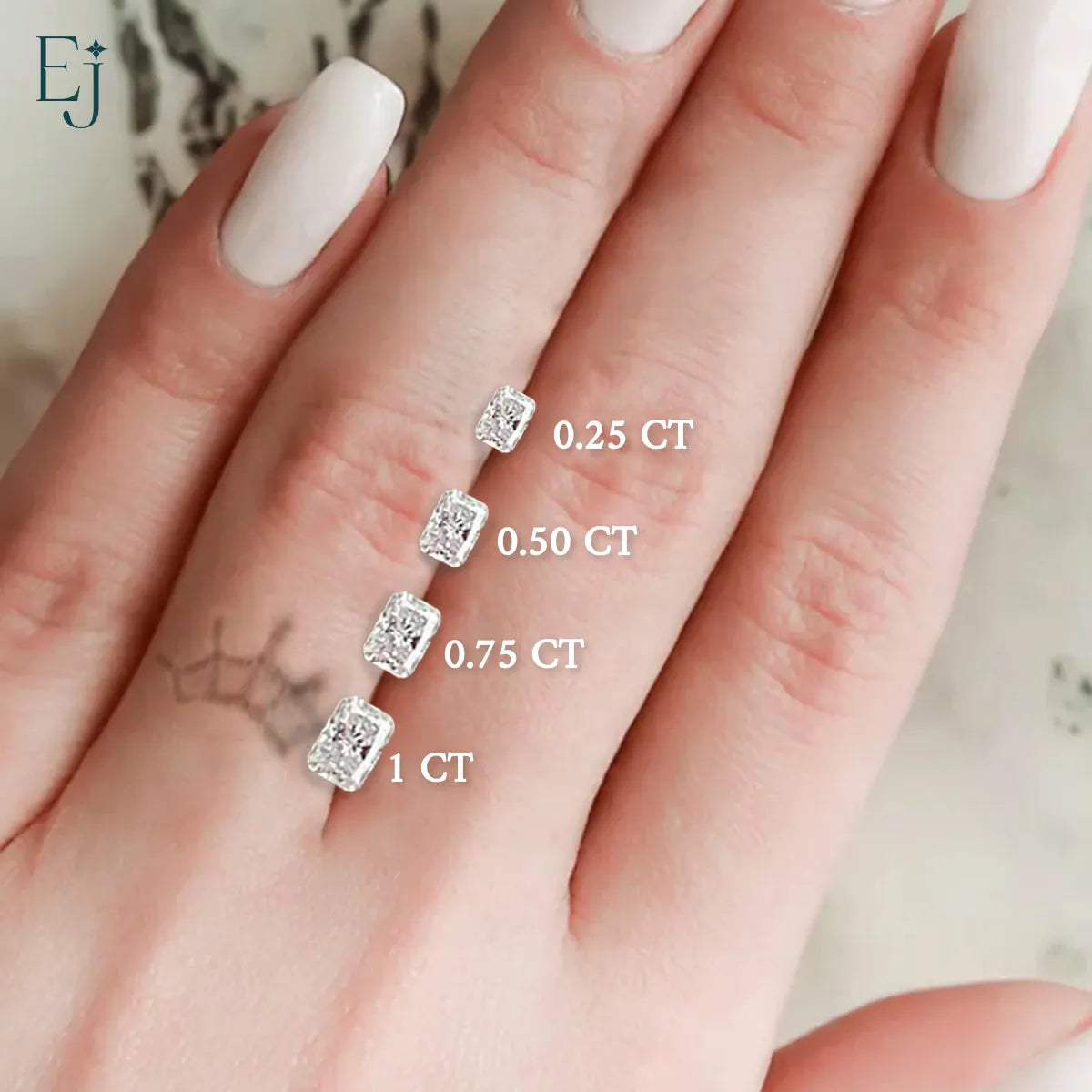 Radiant Cut Engagement Ring