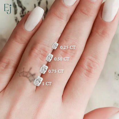 Radiant Cut Engagement Ring