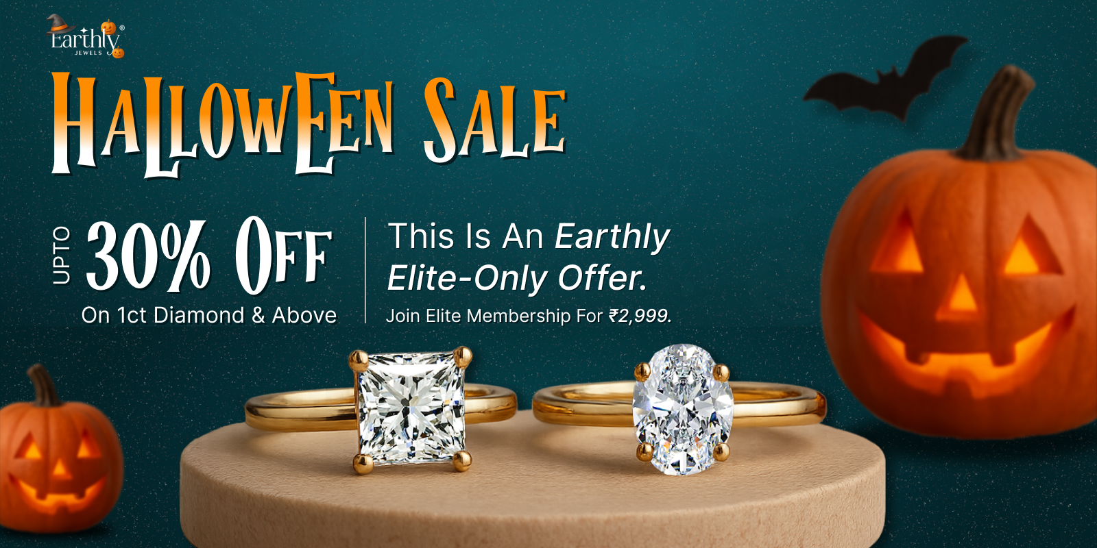 Halloween Sale | Earthly Jewels | 30% off for Elite Member