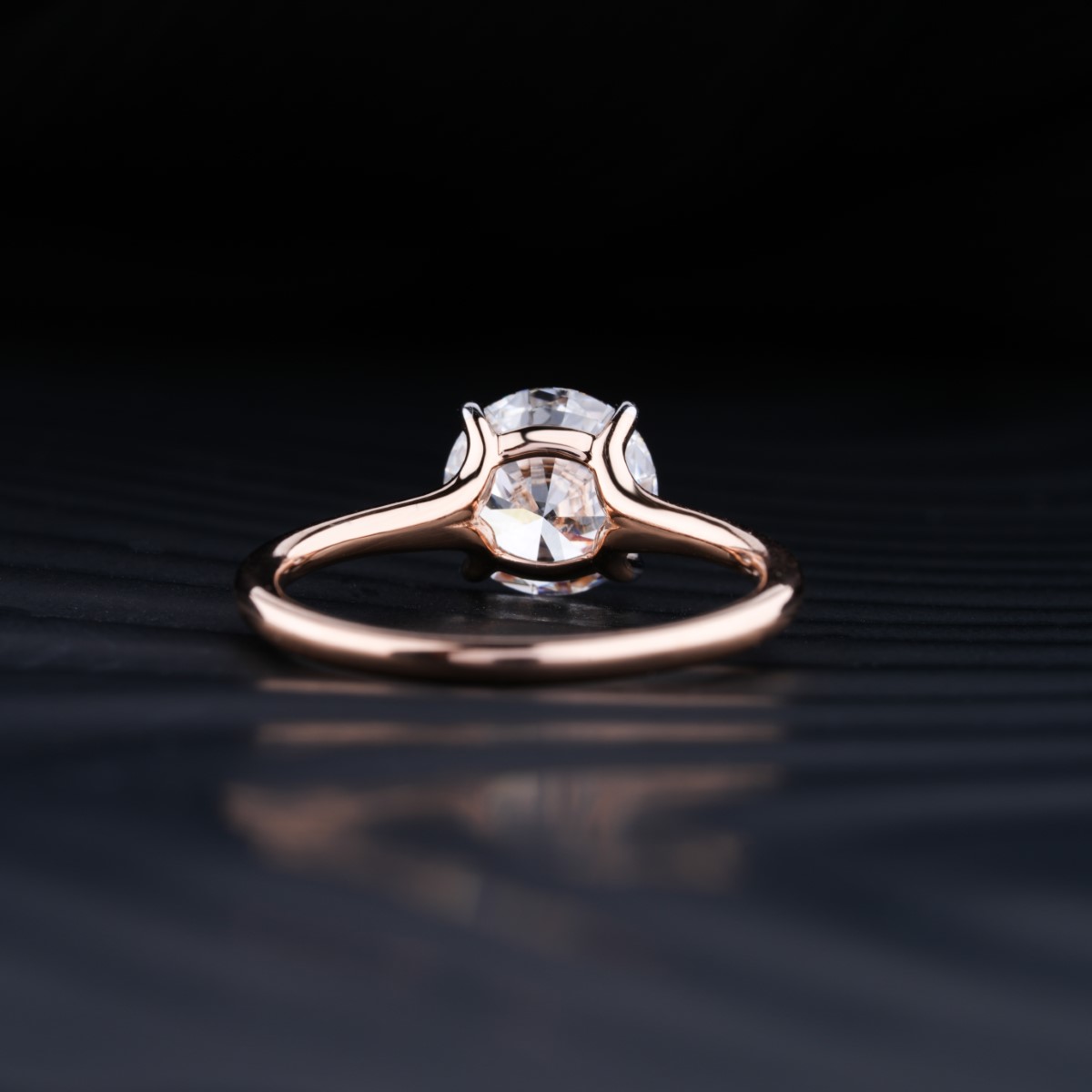 2 Carat Round Solitaire Diamond Ring