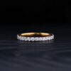 Full Diamond Eternity Ring | Round Diamond Eternity Band | Lab Created Diamond Eternity Ring | Earthly Jewel