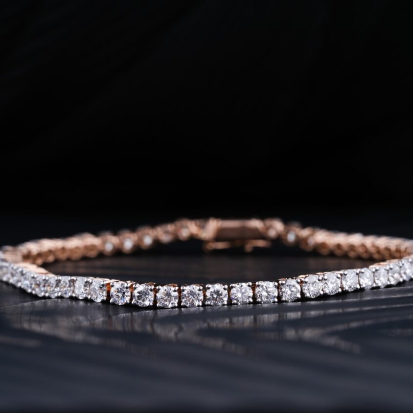 Classic 0.30 Pointer Tennis Bracelet | Lab Grown Diamond Tennis Bracelet | Diamond Tennis Bracelet Womens | Earthly Jewels