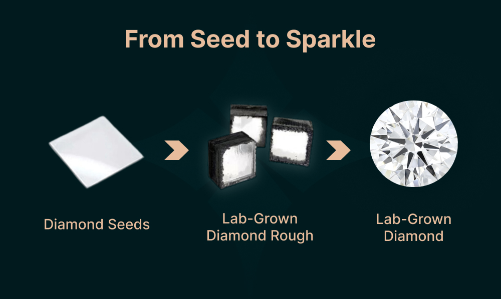 From Seed to Sparkle: The Journey of a Lab Grown Diamond Jewellery in India